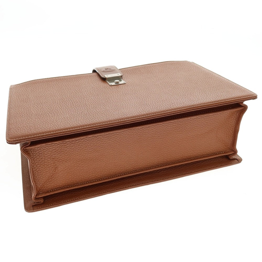 【中古】バーバリー BURBERRY レザー ダレスバッグ ライトブラウン【 状態ランクB 】【 メンズ 】