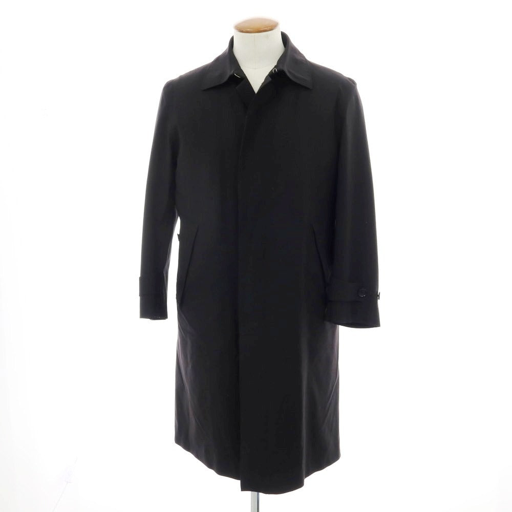 【中古】ダーバン D’URBAN ナイロン キルティングライナー ステンカラーコート ブラック【 M 】【 状態ランクC 】【 メンズ 】