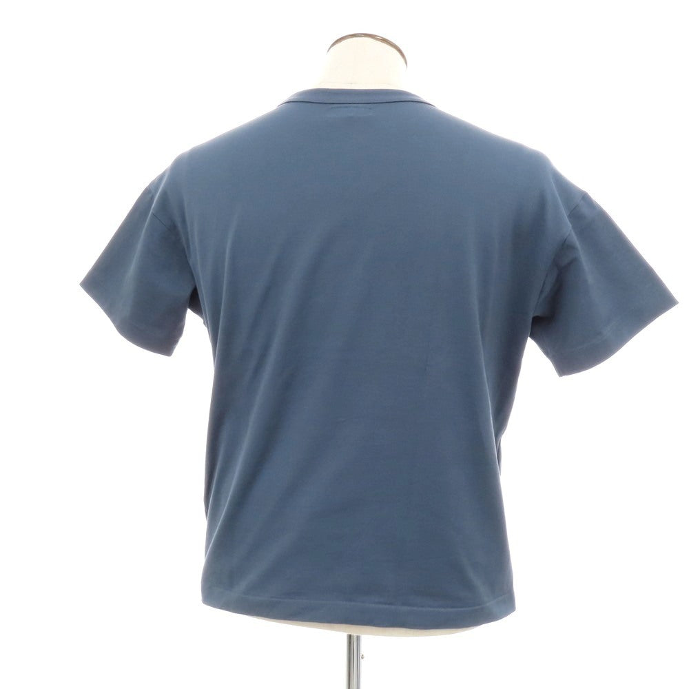 【中古】アボンタージ A VONTADE BEAMS F別注 コットン クルーネック ポケット 半袖Tシャツ ダークブルー系【 L 】【 状態ランクB 】【 メンズ 】