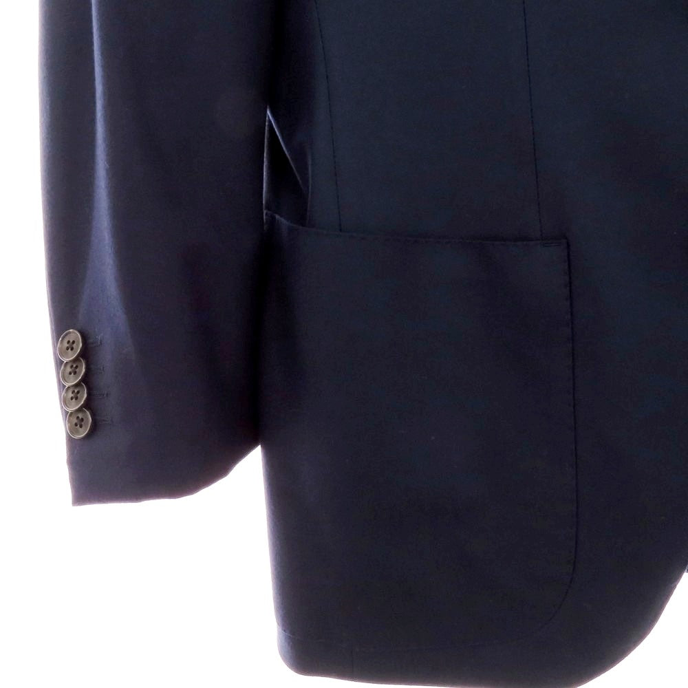 【中古】シップス SHIPS エスコリアルウール 3B テーラードジャケット ネイビー【 42 】【 状態ランクA 】【 メンズ 】