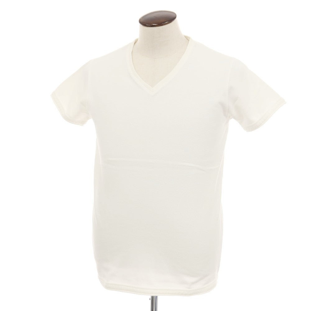 【中古】ダブルジェイケイ wjk コットン Vネック 半袖Tシャツ ホワイト【サイズXL】【 状態ランクA 】【 メンズ 】