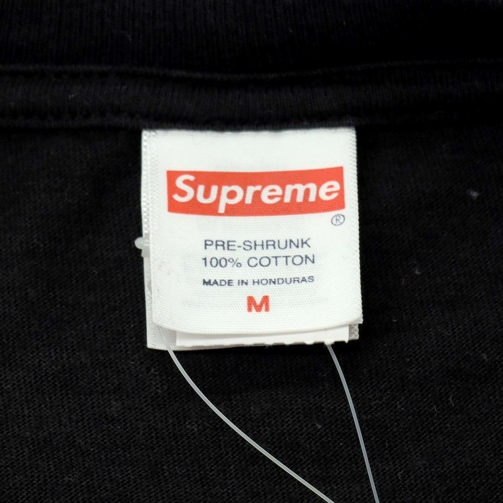 【中古】シュプリーム Supreme 2025年秋冬 Playboi Carti Tee コットン クルーネック 半袖Tシャツ ブラック【サイズM】【 状態ランクA 】【 メンズ 】