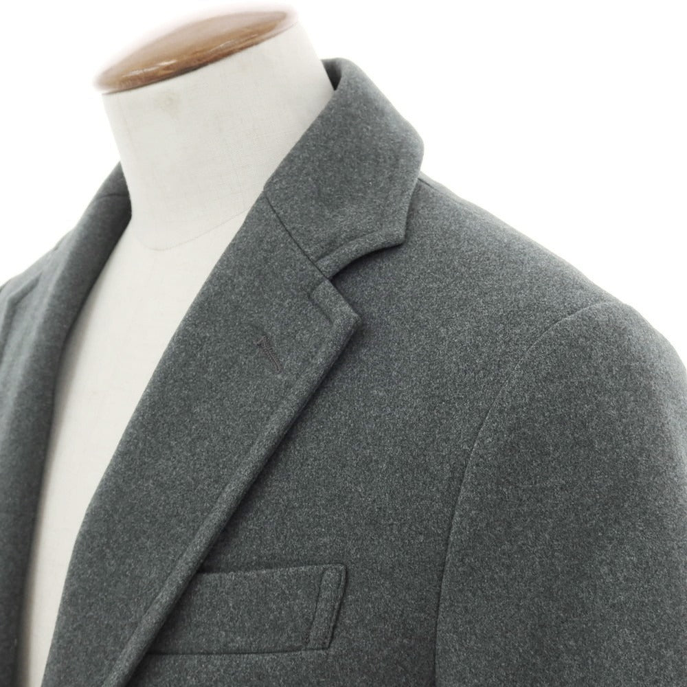 【中古】エアディム EADEM ポリエステル 中綿 チェスターフィールドコート グレー【 46 】【 状態ランクB 】【 メンズ 】