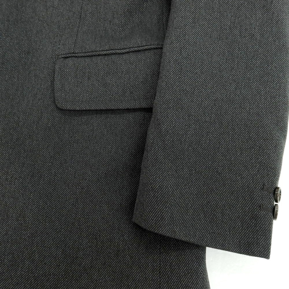 【中古】【未使用】エアディム EADEM ポリエステル 中綿 チェスターフィールドコート チャコールグレー【 46 】【 状態ランクS 】【 メンズ 】