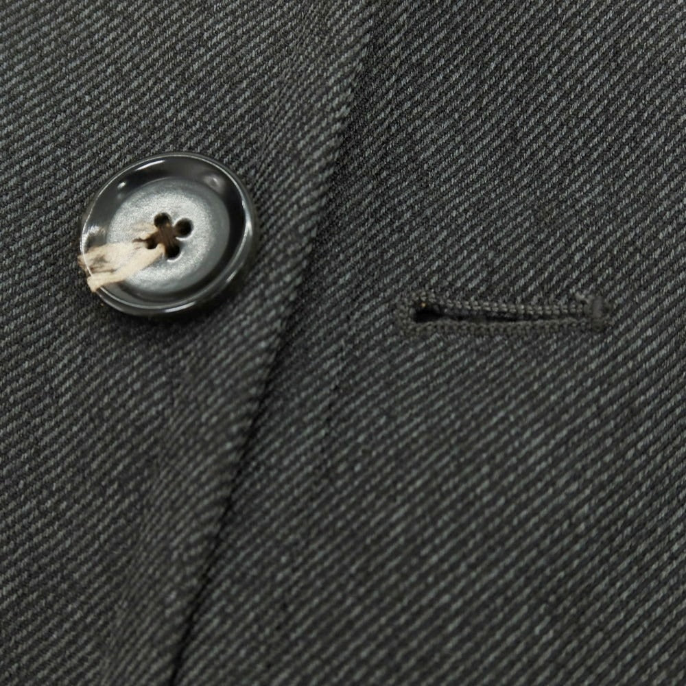 【中古】【未使用】エアディム EADEM ポリエステル 中綿 チェスターフィールドコート チャコールグレー【 46 】【 状態ランクS 】【 メンズ 】