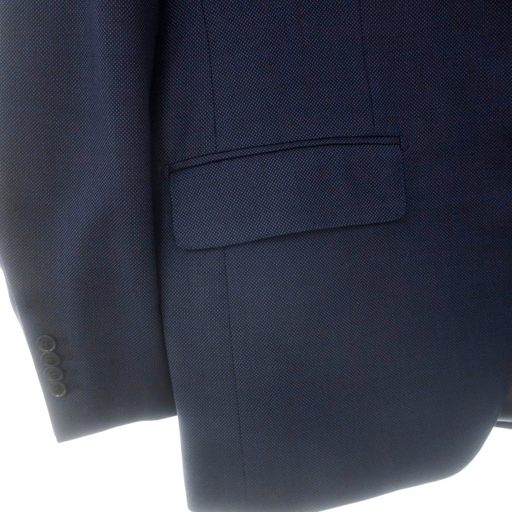 【中古】グリーンレーベルリラクシング green label relaxing ウール 3つボタンスーツ ネイビー【 上48/下80 】【 状態ランクB 】【 メンズ 】