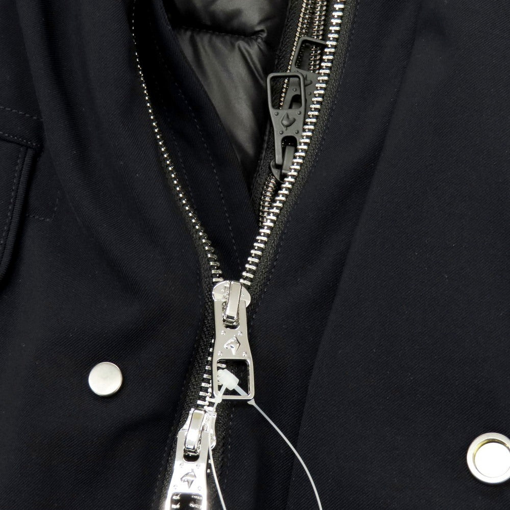 【中古】モンテコーレ Montecore ストレッチ ポリエステル ダウンジャケット ネイビー【 46 】【 状態ランクA 】【 メンズ 】