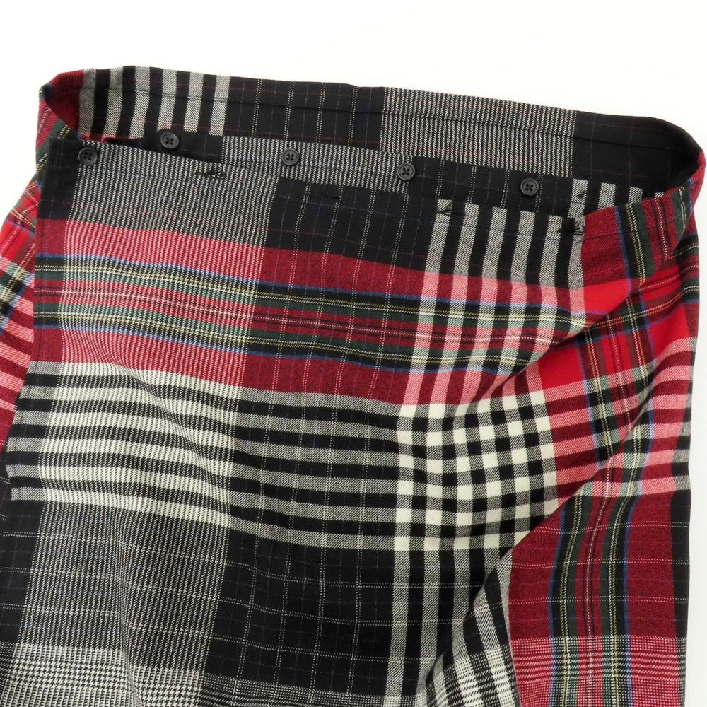 【中古】エンジニアードガーメンツ Engineered Garments チェック ウール ショール グレーxブラック【 状態ランクB 】【 メンズ 】