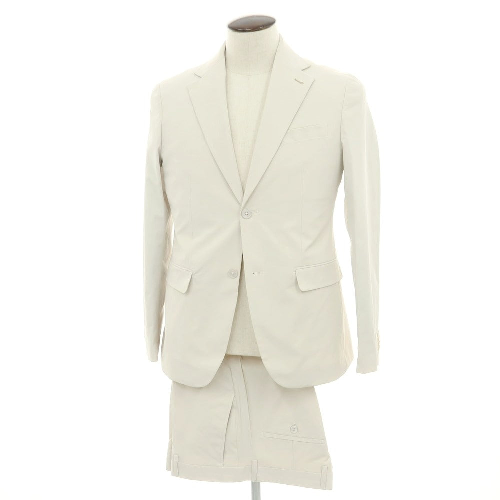 【新品アウトレット】ガウディ GAUDI 26SS ストレッチナイロン 2つボタンスーツ オフホワイト【 50 】【 状態ランクN- 】【 メンズ 】
