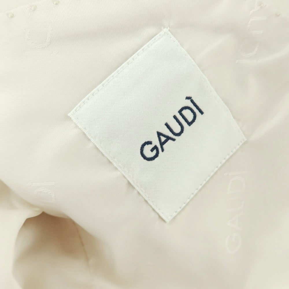 【新品アウトレット】ガウディ GAUDI 26SS ストレッチナイロン 2つボタンスーツ オフホワイト【 50 】【 状態ランクN- 】【 メンズ 】