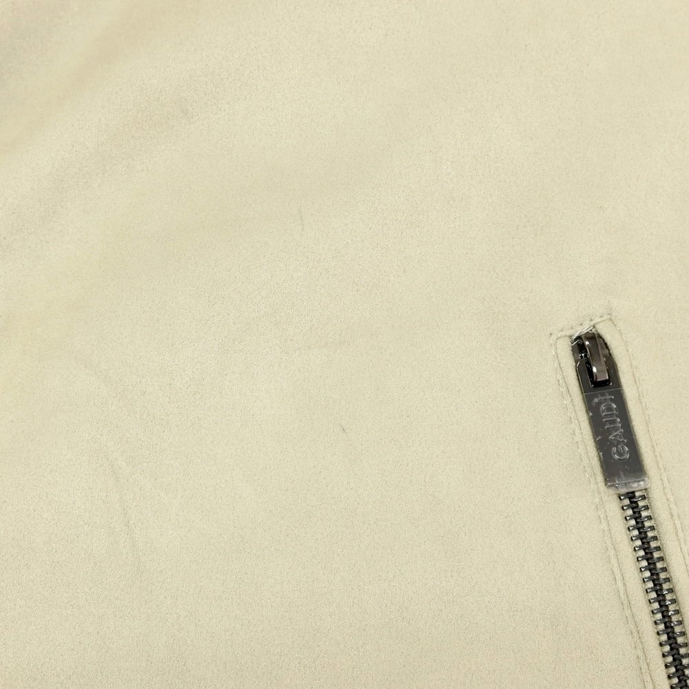 【新品アウトレット】ガウディ GAUDI 26SS エコスエードブルゾン ベージュ【 L 】【 状態ランクN- 】【 メンズ 】