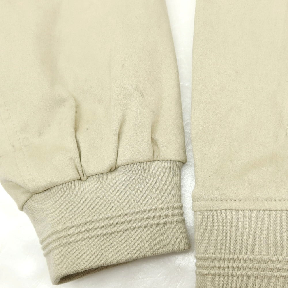 【新品アウトレット】ガウディ GAUDI 26SS エコスエードブルゾン ベージュ【 L 】【 状態ランクN- 】【 メンズ 】