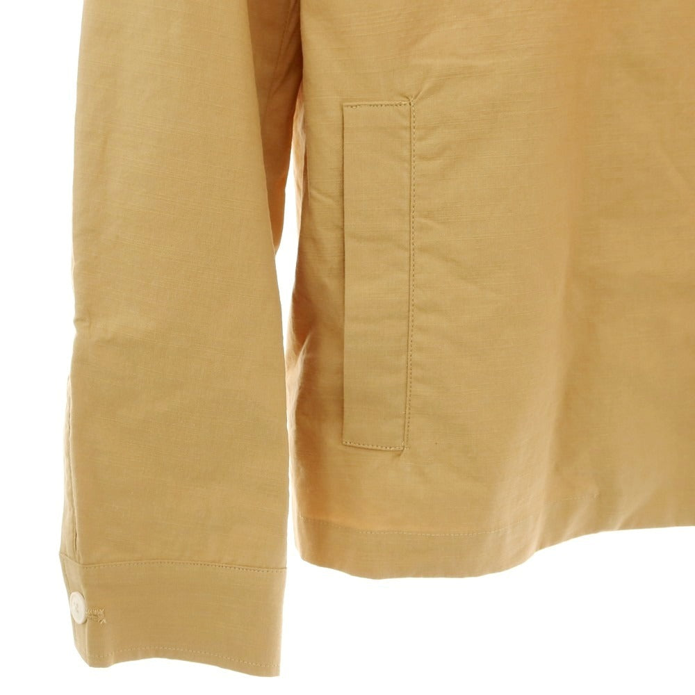 【新品】ガウディ GAUDI 26SS コットンリヨセル ワークジャケット キャメル【 L 】【 状態ランクN 】【 メンズ 】