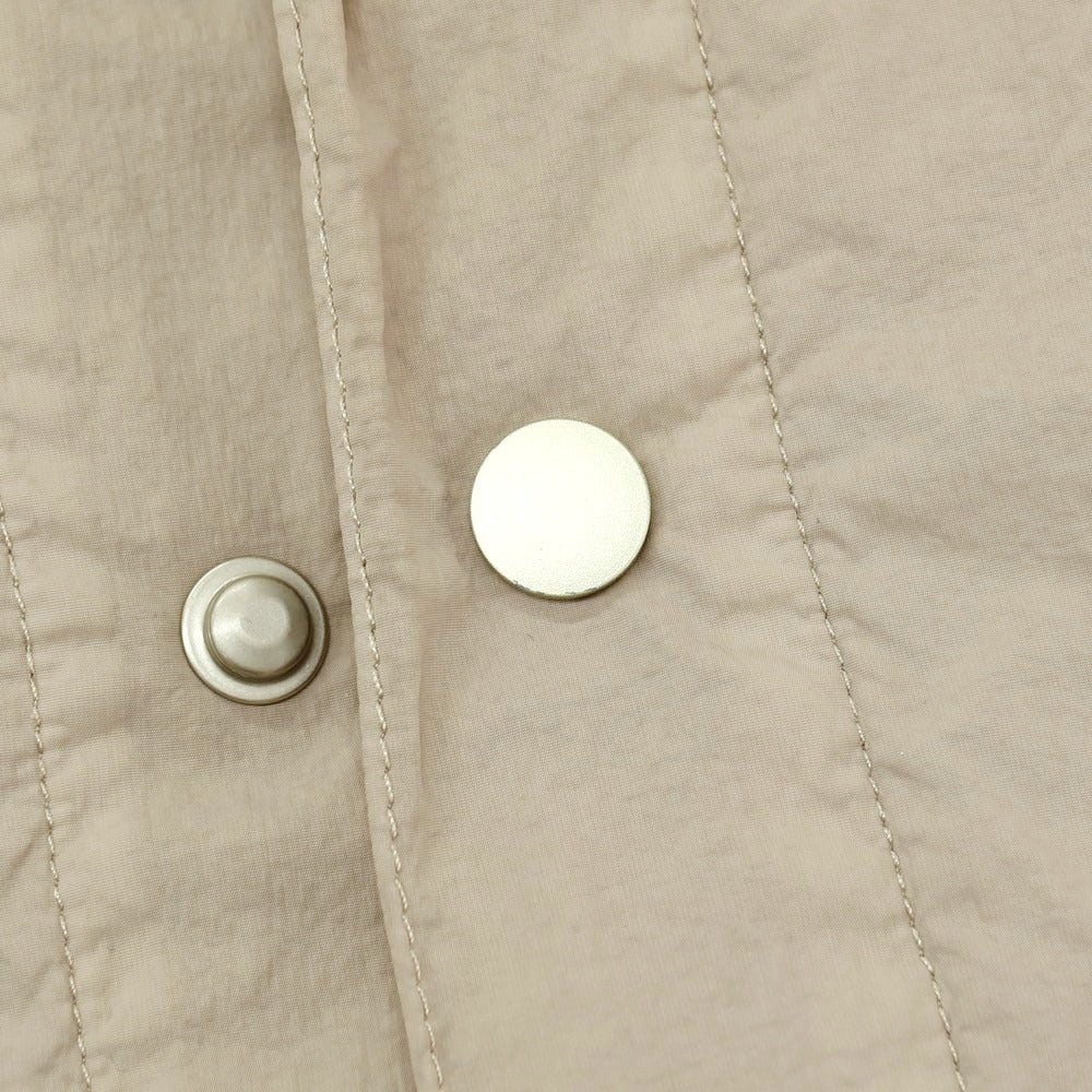 【新品】ガウディ GAUDI 26SS ナイロン シャツブルゾン ベージュ【 48 】【 状態ランクN 】【 メンズ 】