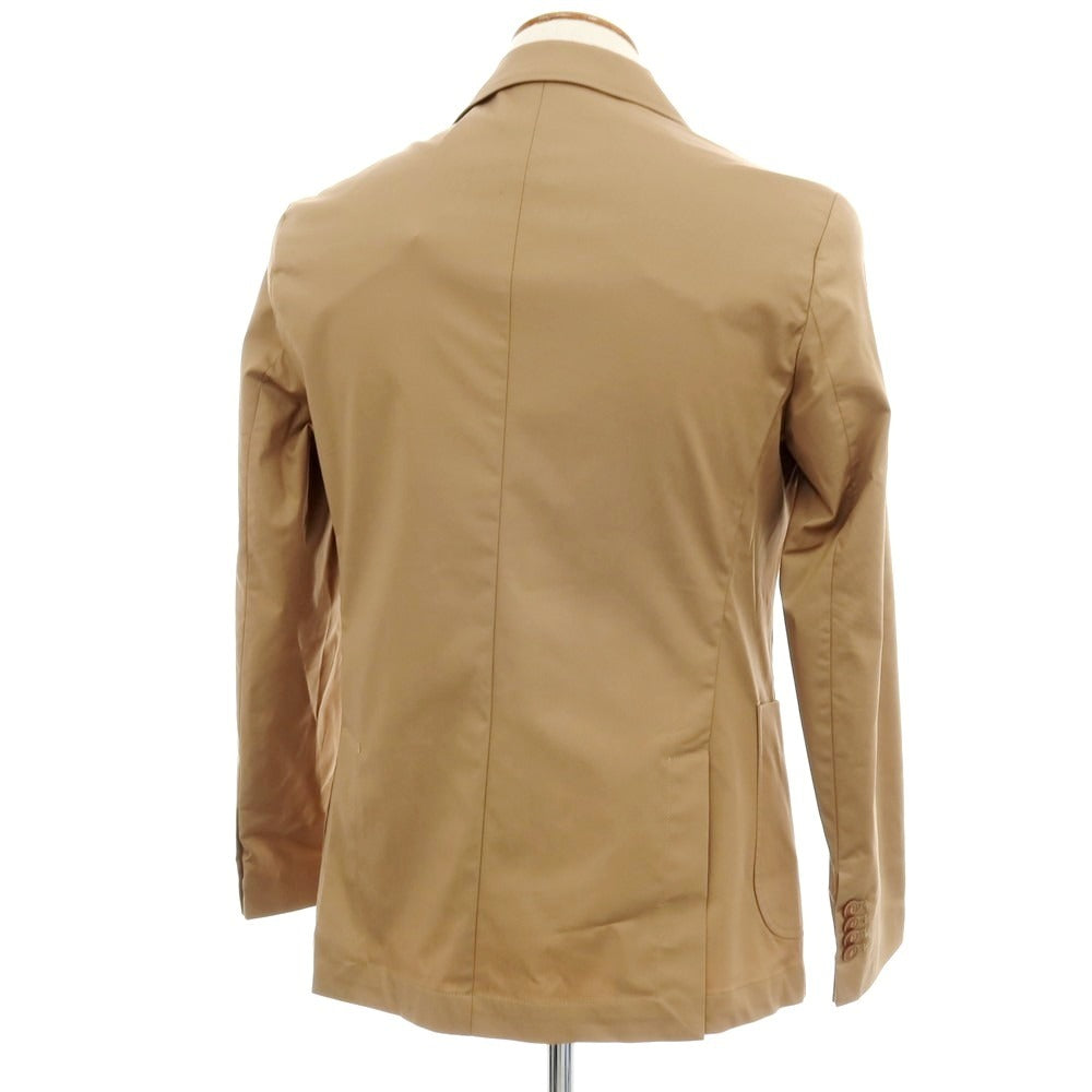 【新品】ガウディ GAUDI 26SS コットンナイロン テーラードジャケット ブラウン【 48 】【 状態ランクN 】【 メンズ 】