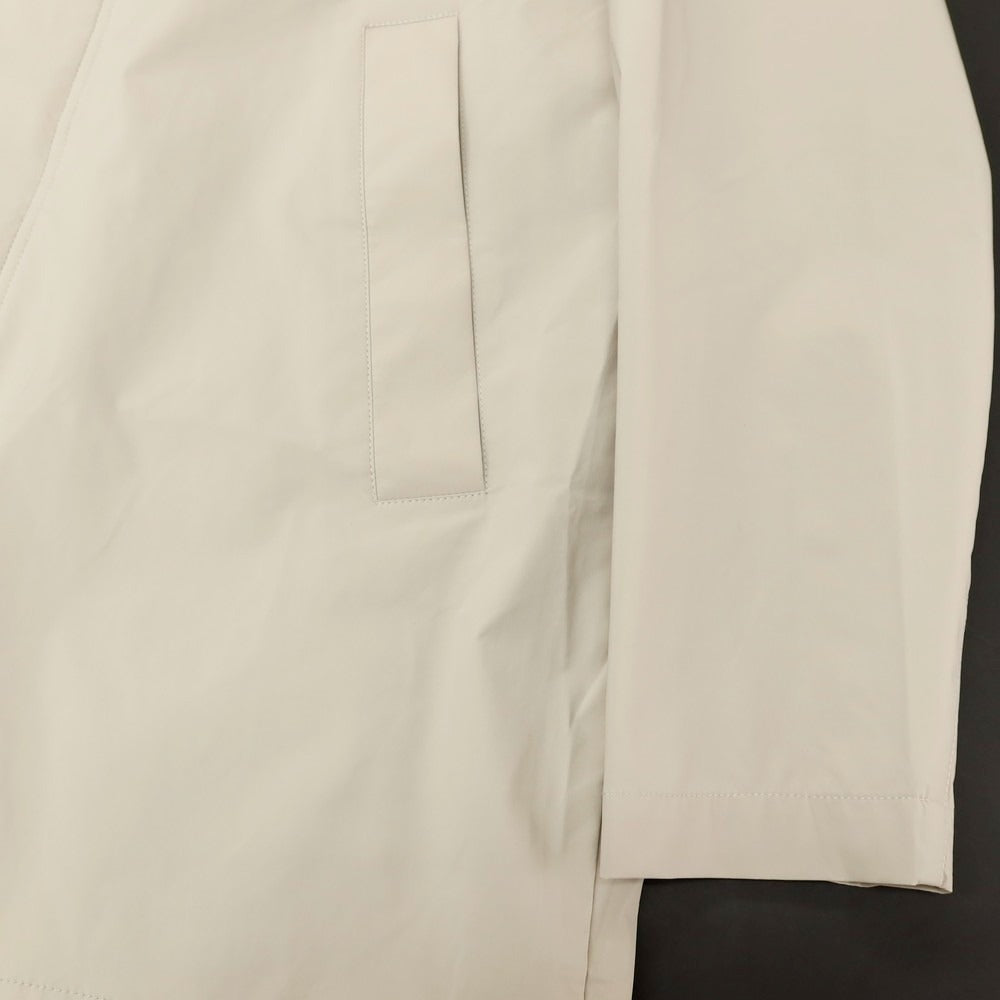 【新品】ガウディ GAUDI 26SS ストレッチナイロン ステンカラーコート ベージュ系【 L 】【 状態ランクN 】【 メンズ 】