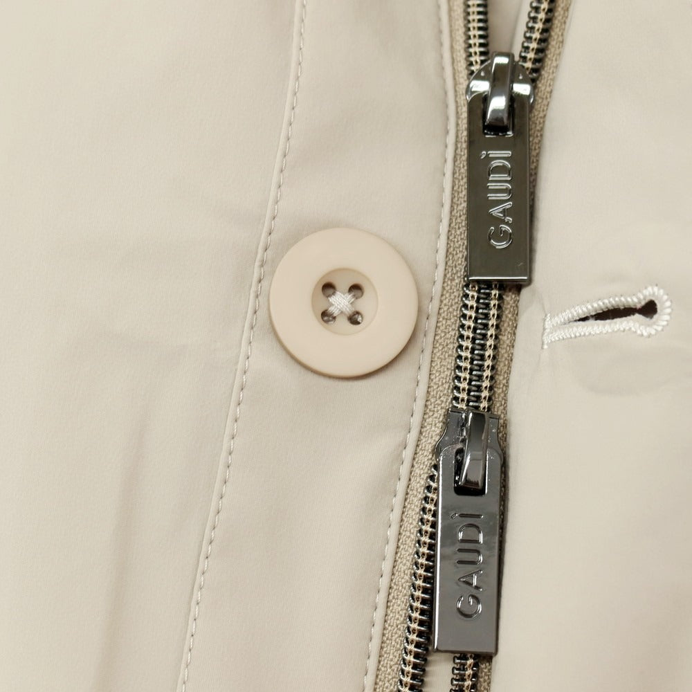 【新品】ガウディ GAUDI 26SS ストレッチナイロン ステンカラーコート ベージュ系【 L 】【 状態ランクN 】【 メンズ 】