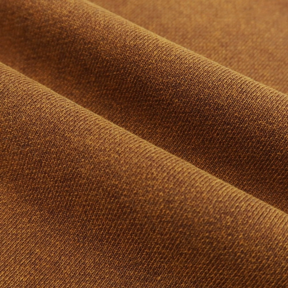 【新品】ガウディ GAUDI コットン スタンドカラー ハーフジップ スウェット オレンジブラウン【 L 】【 状態ランクN 】【 メンズ 】