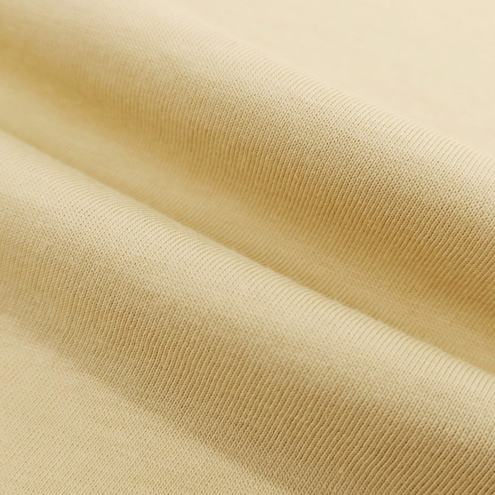 【新品】ガウディ GAUDI コットン クルーネック 半袖Tシャツ ベージュ【 L 】【 状態ランクN 】【 メンズ 】