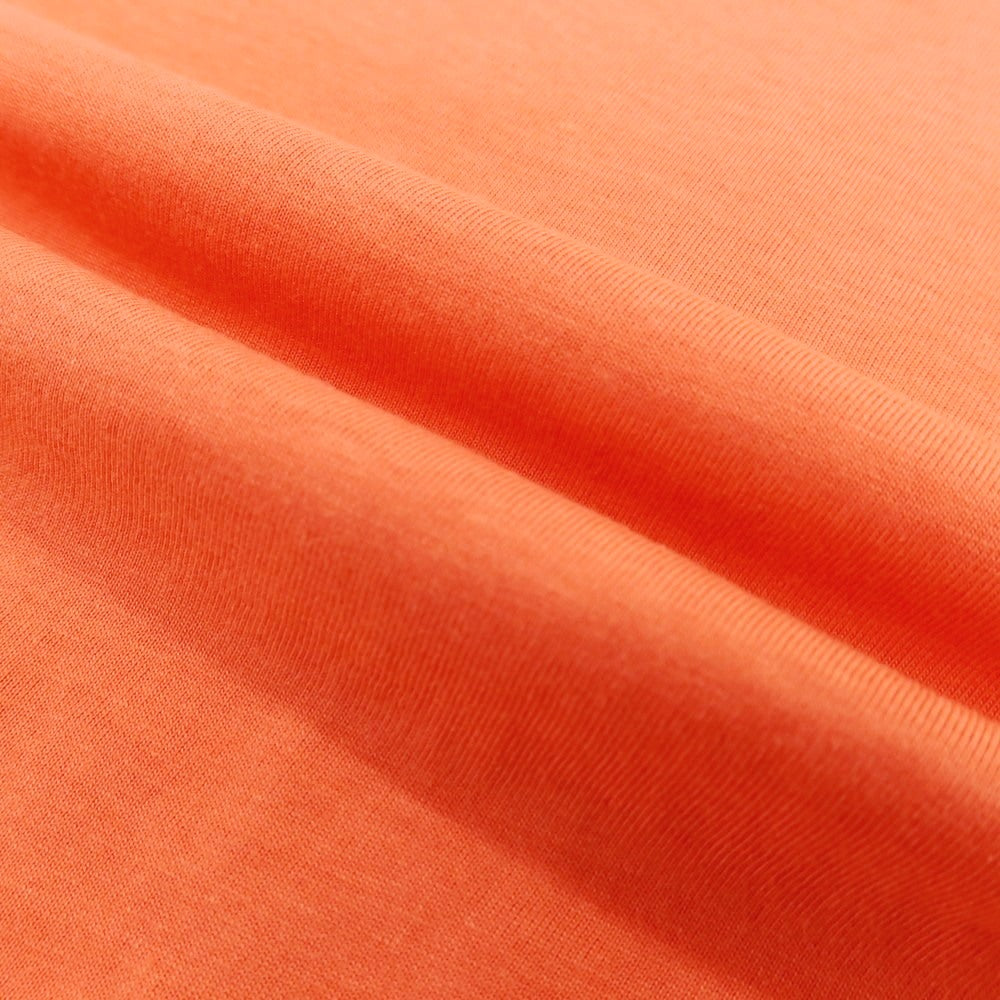 【新品】ガウディ GAUDI コットンモダール クルーネック 半袖Tシャツ オレンジ【 L 】【 状態ランクN 】【 メンズ 】