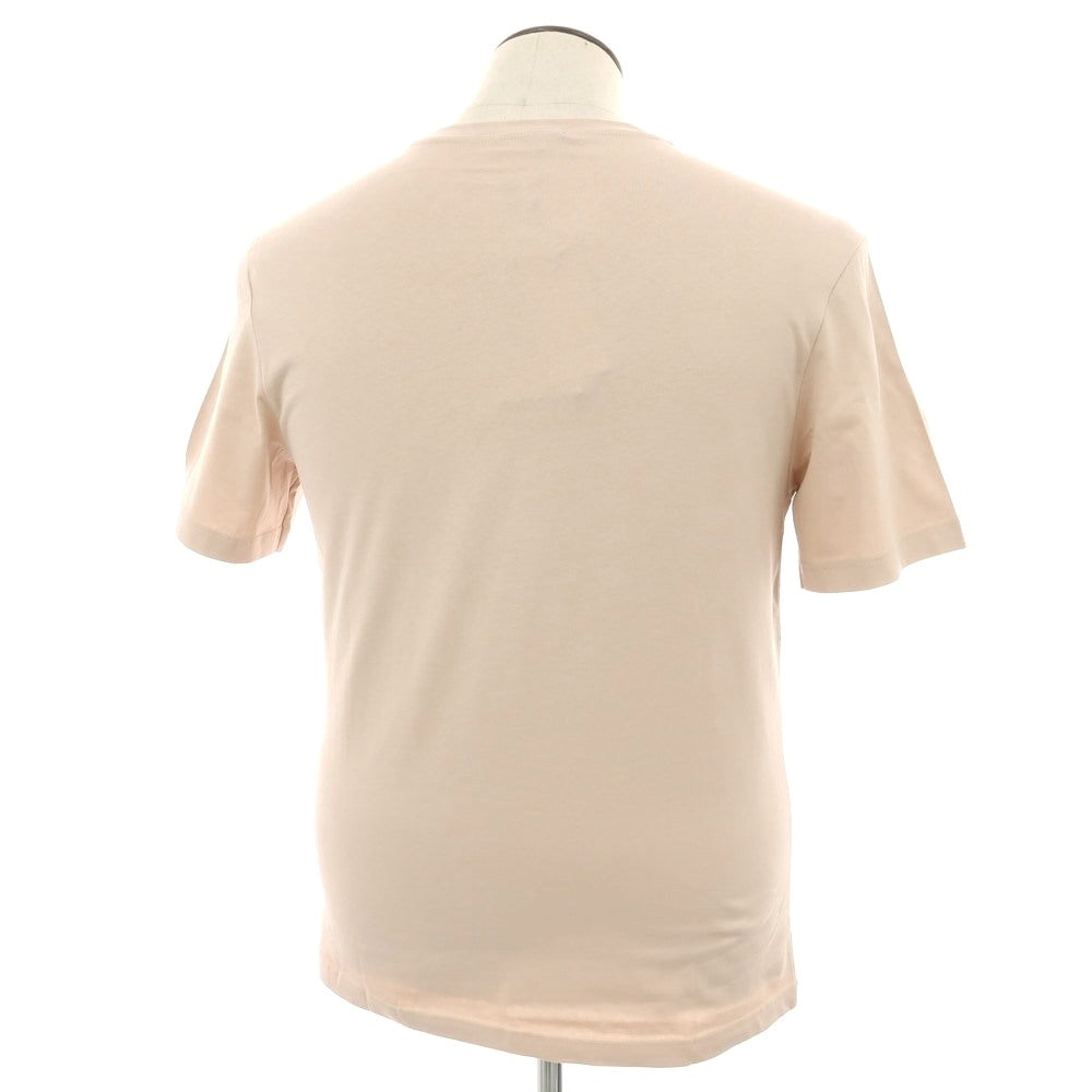 【新品アウトレット】ガウディ GAUDI コットン クルーネック 半袖Tシャツ ベージュ【 L 】【 状態ランクN- 】【 メンズ 】