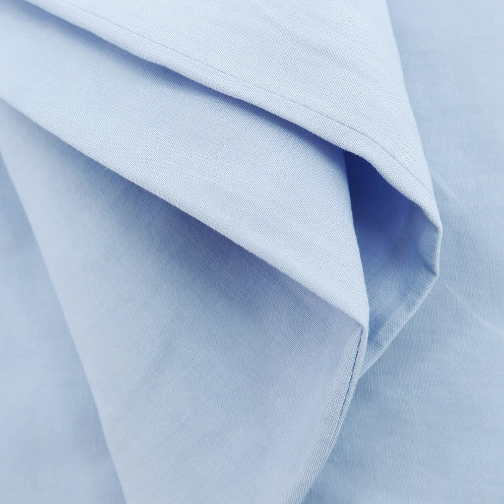 【新品】ガウディ GAUDI リヨセルリネンレーヨン イージースラックスパンツ ライトブルー【 L 】【 状態ランクN 】【 メンズ 】