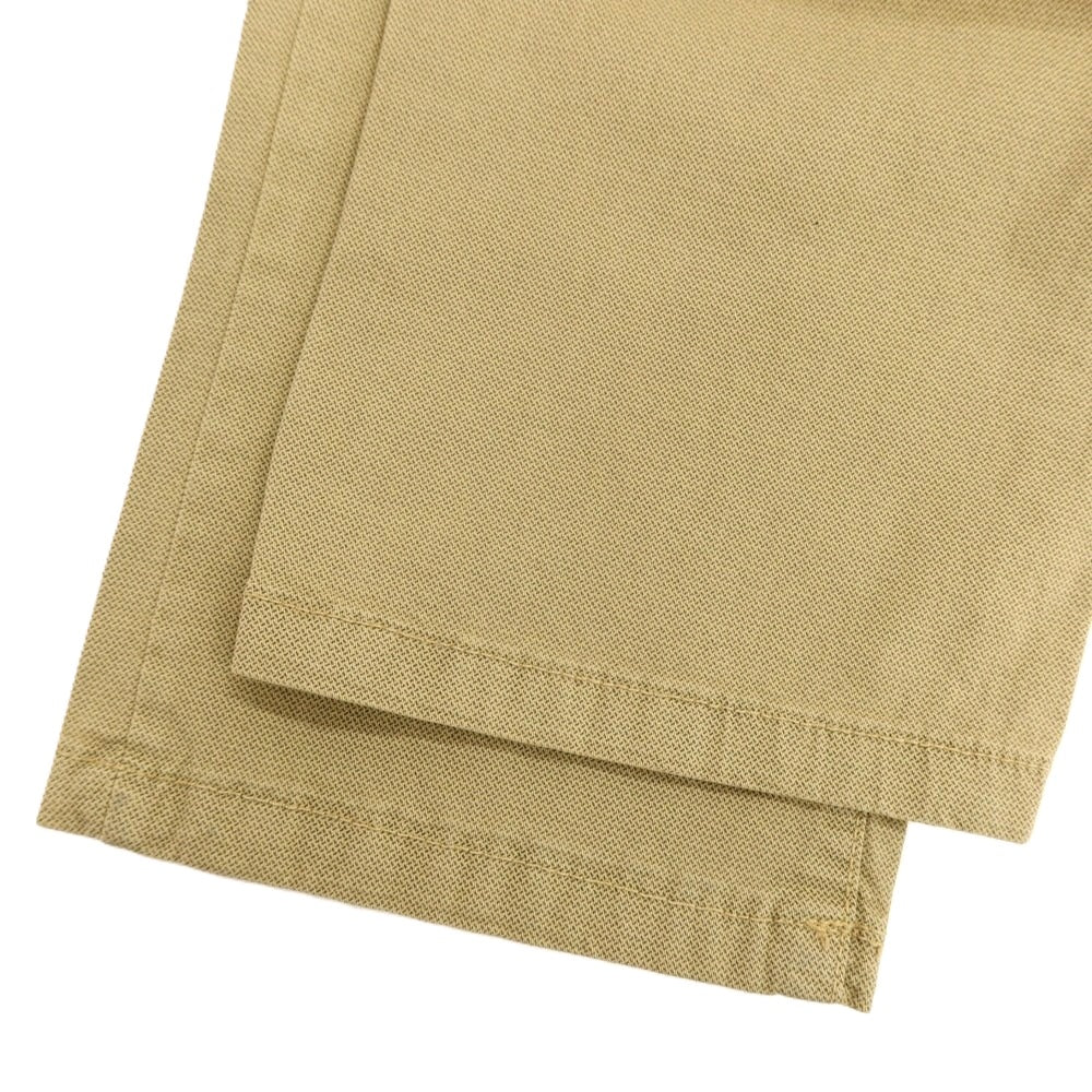 【新品】ガウディ GAUDI ストレッチ コットン カジュアルスラックスパンツ ベージュ系【 50 】【 状態ランクN 】【 メンズ 】