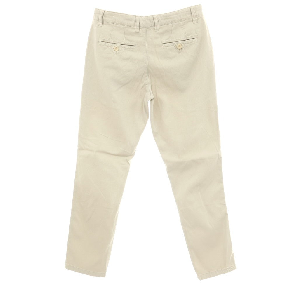 【新品】ガウディ GAUDI ストレッチ コットン カジュアルスラックスパンツ ライトベージュ【 48 】【 状態ランクN 】【 メンズ 】