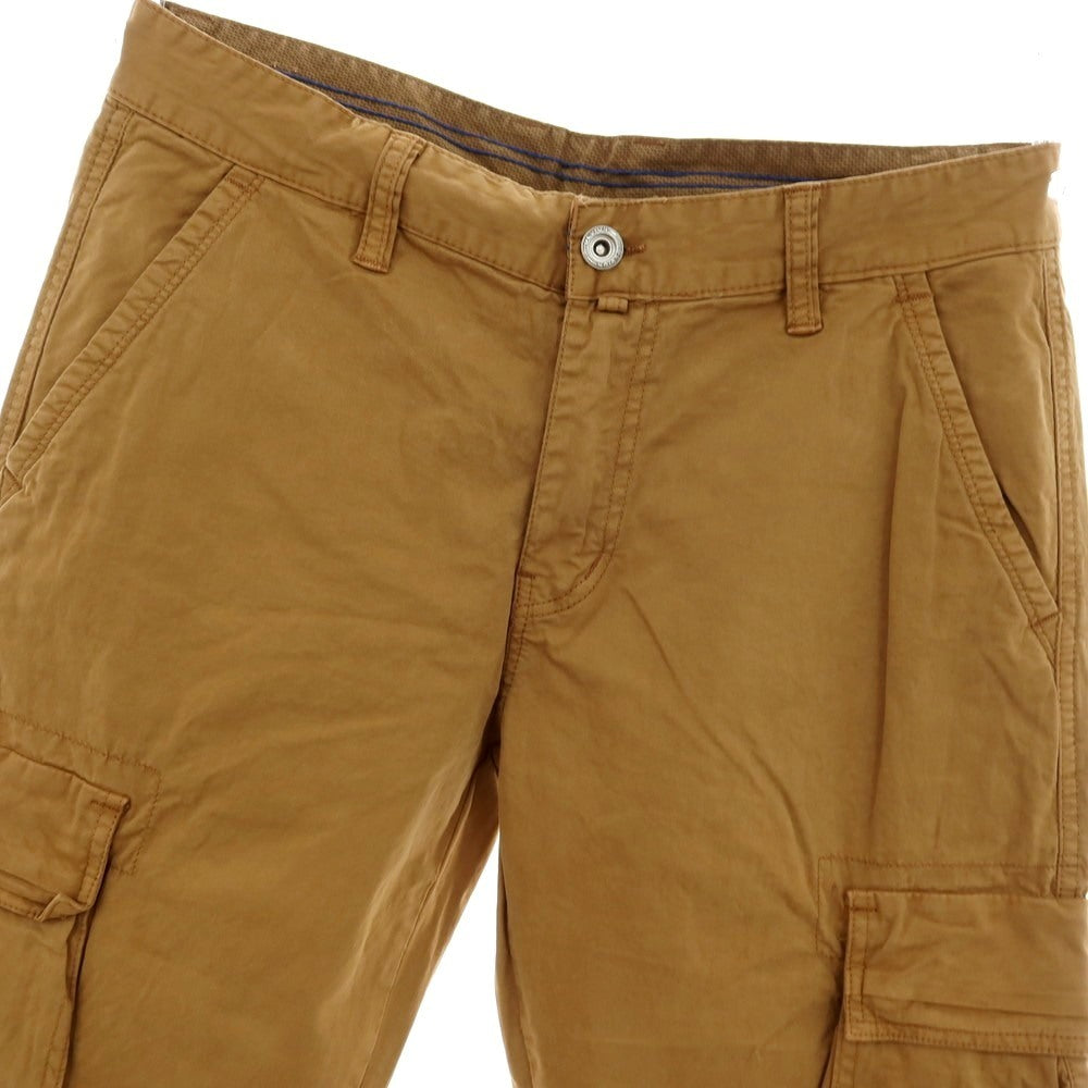 【新品】ガウディ GAUDI ストレッチ コットン カーゴパンツ ブラウン【 48 】【 状態ランクN 】【 メンズ 】