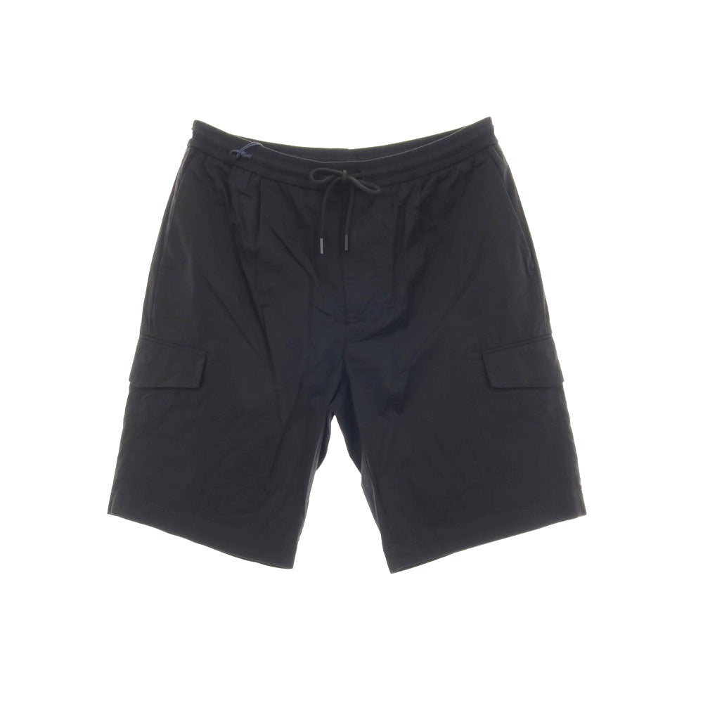 【新品】ガウディ GAUDI ストレッチ コットンナイロン カーゴ ショートパンツ ブラック【 M 】【 状態ランクN 】【 メンズ 】