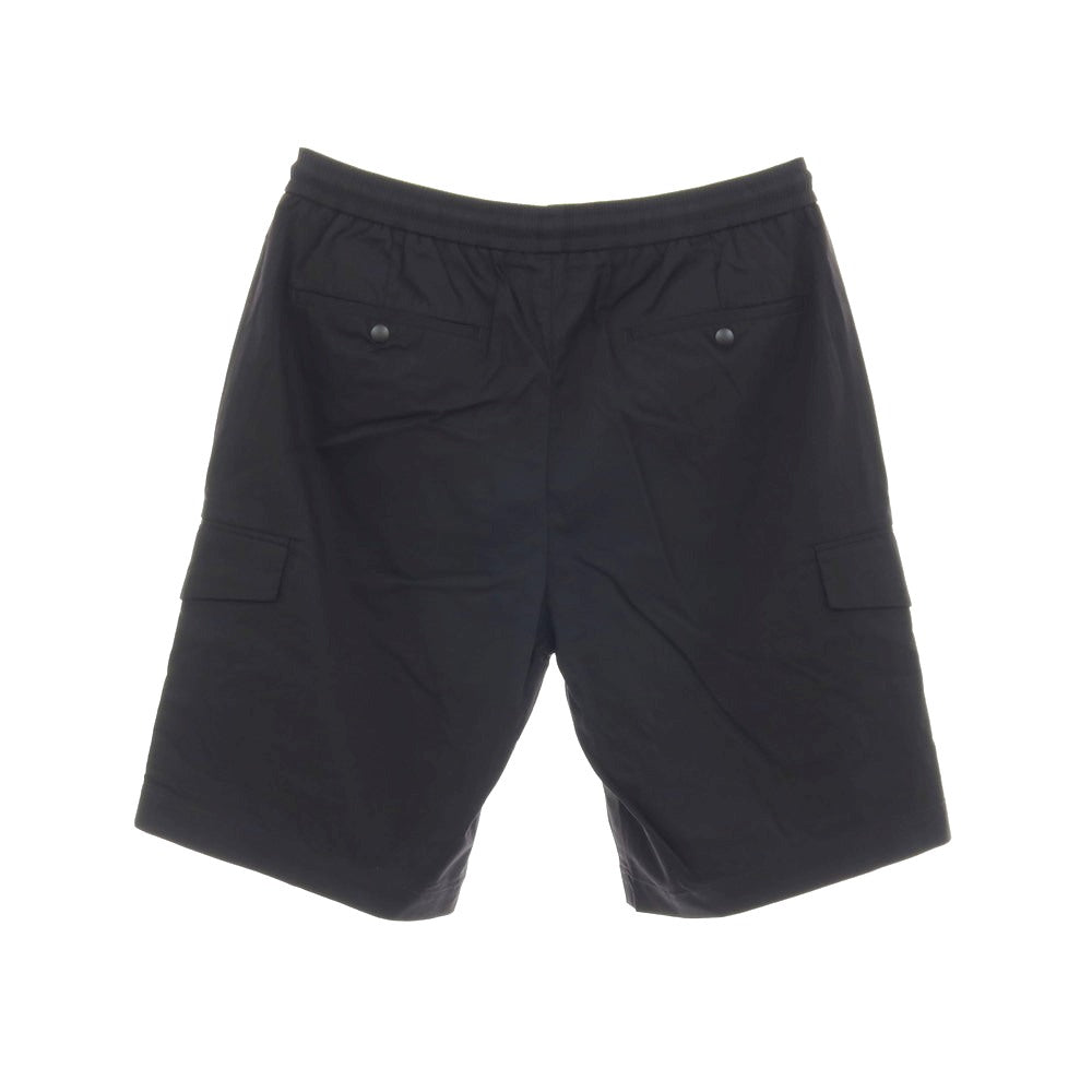 【新品】ガウディ GAUDI ストレッチ コットンナイロン カーゴ ショートパンツ ブラック【 M 】【 状態ランクN 】【 メンズ 】