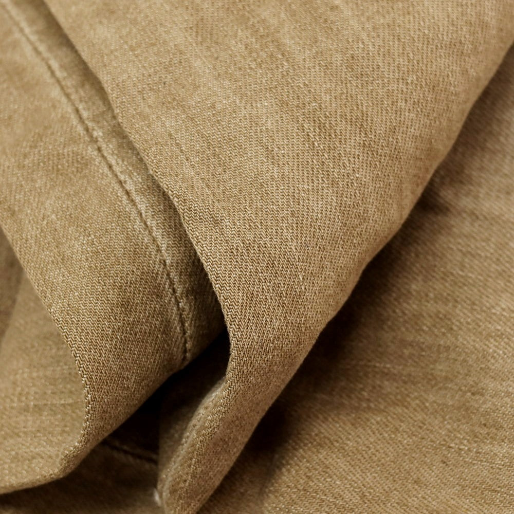 【新品】ガウディ GAUDI BRANDO ストレッチ コットン デニムパンツ ダークベージュ【 34 】【 状態ランクN 】【 メンズ 】