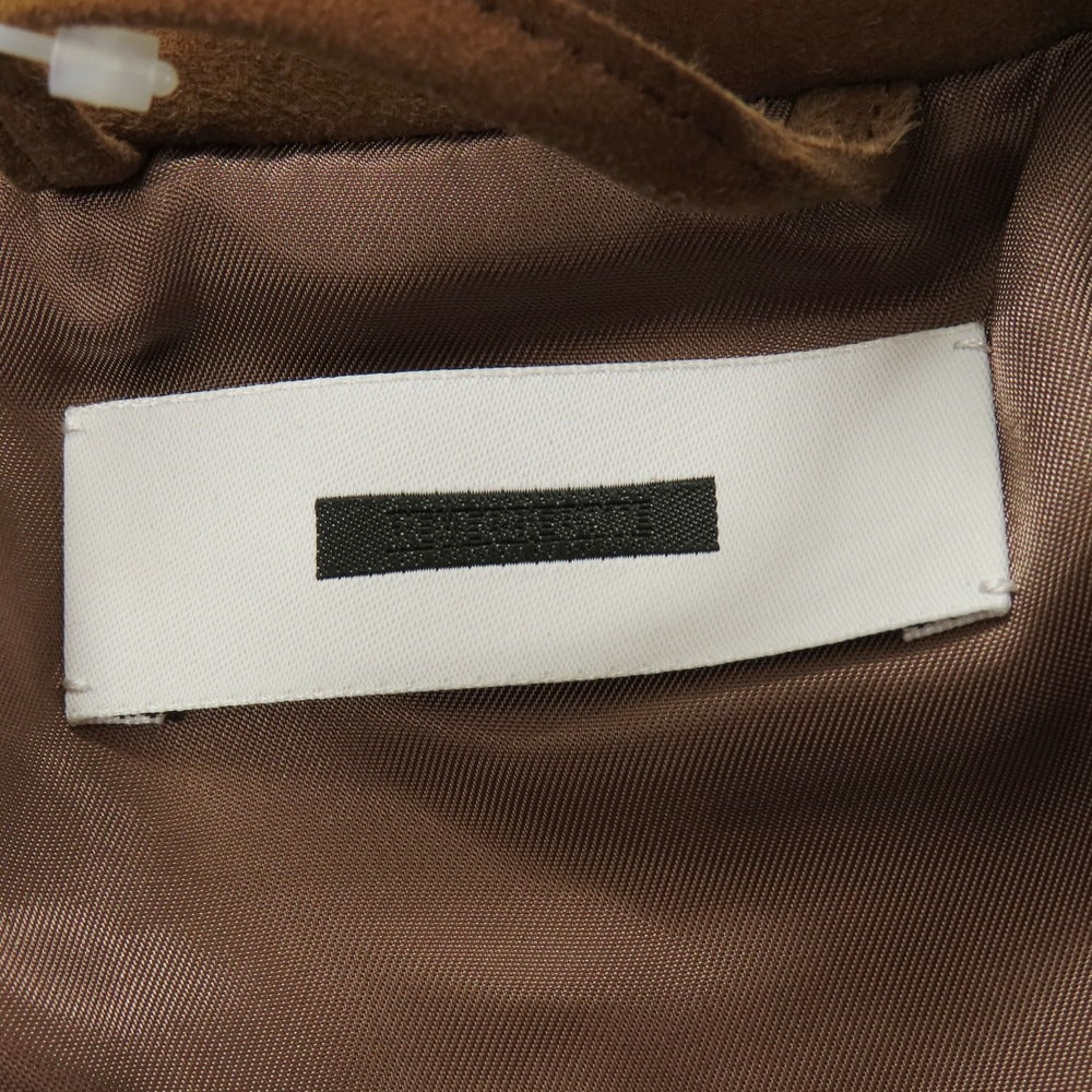 【中古】リバーバレイト REVERBERATE 2025年秋冬 ラムスエード レザーブルゾン ブラウン【 2 】【 状態ランクB 】【 メンズ 】