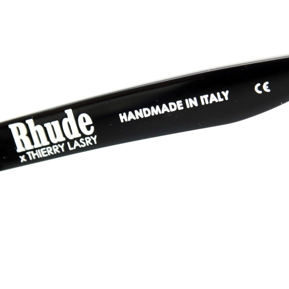 【中古】ルード RHUDE × Thierry Lasry セルフレーム サングラス ブラック【サイズ43□30 140】【 状態ランクB 】【 メンズ 】