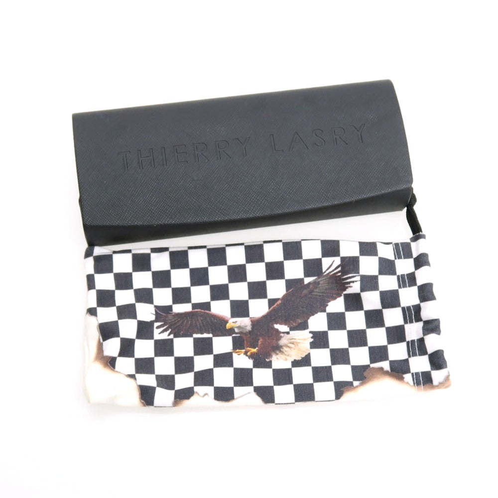 【中古】ルード RHUDE × Thierry Lasry セルフレーム サングラス ブラック【サイズ43□30 140】【 状態ランクB 】【 メンズ 】