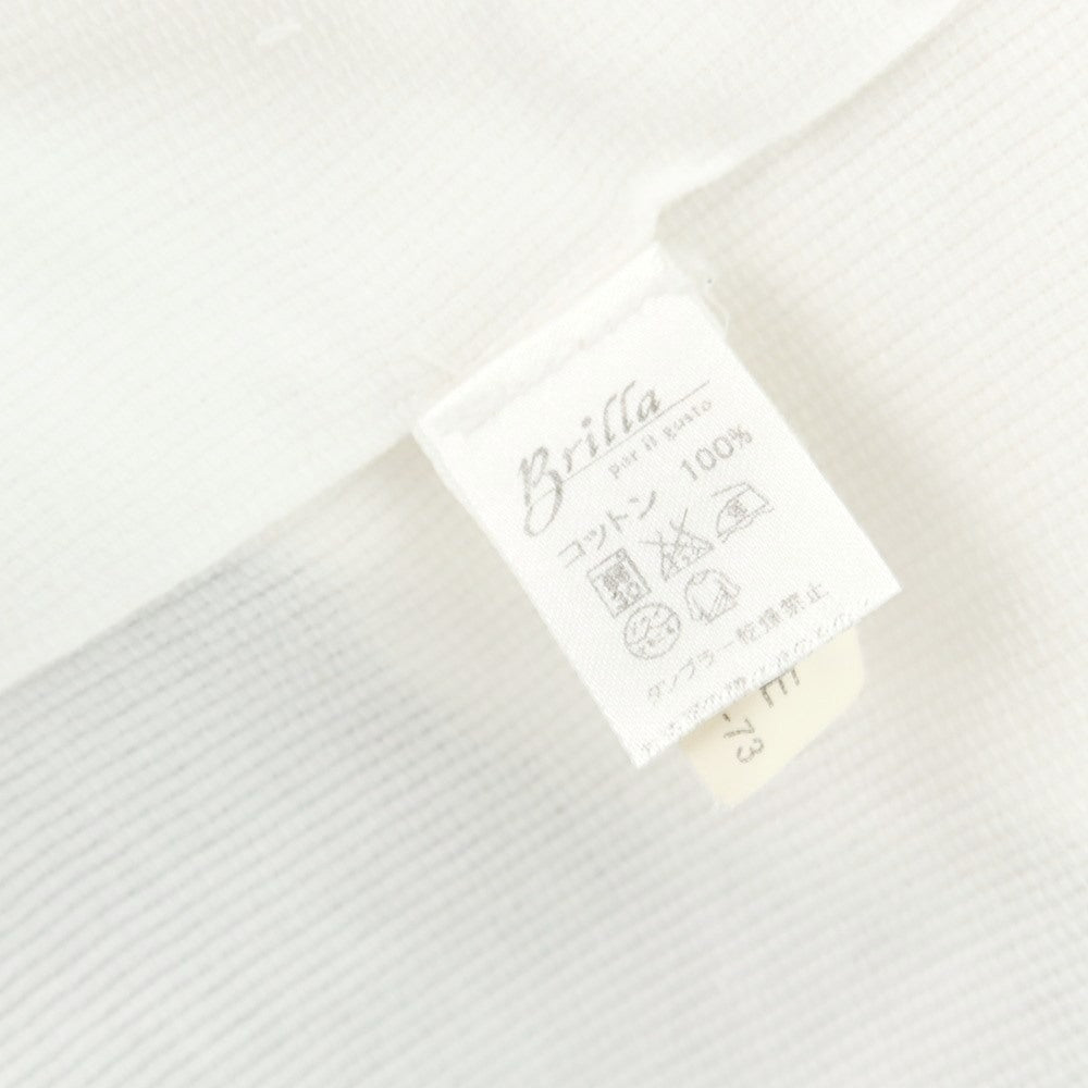 【中古】ジョバンニ イングレーゼ Giovanni Inglese コットン カッタウェイ ワンピースカラー ドレスシャツ ホワイト【 S 】【 状態ランクC 】【 メンズ 】