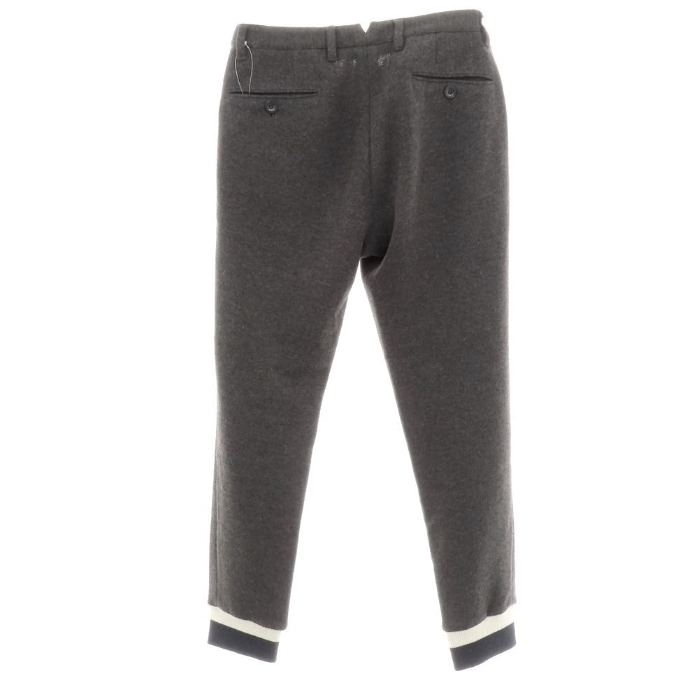 【中古】ジーティーアー G.T.A ポリエステルアクリル ニット ジョガーパンツ グレー【 46 】【 状態ランクC 】【 メンズ 】