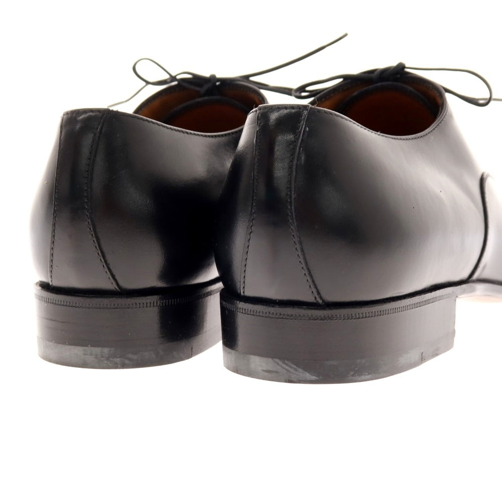 【中古】【未使用】エンツォ ボナフェ Enzo Bonafe ストレートチップ ドレスシューズ ブラック【 7 】【 状態ランクS 】【 メンズ 】