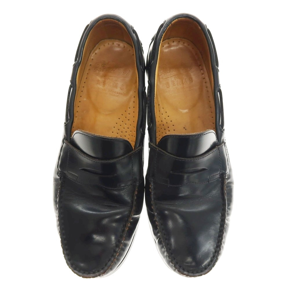 【中古】パラブーツ Paraboot BEAMS別注 CORSICA ローファー ブラック【 7 1/2 】【 状態ランクC 】【 メンズ 】
