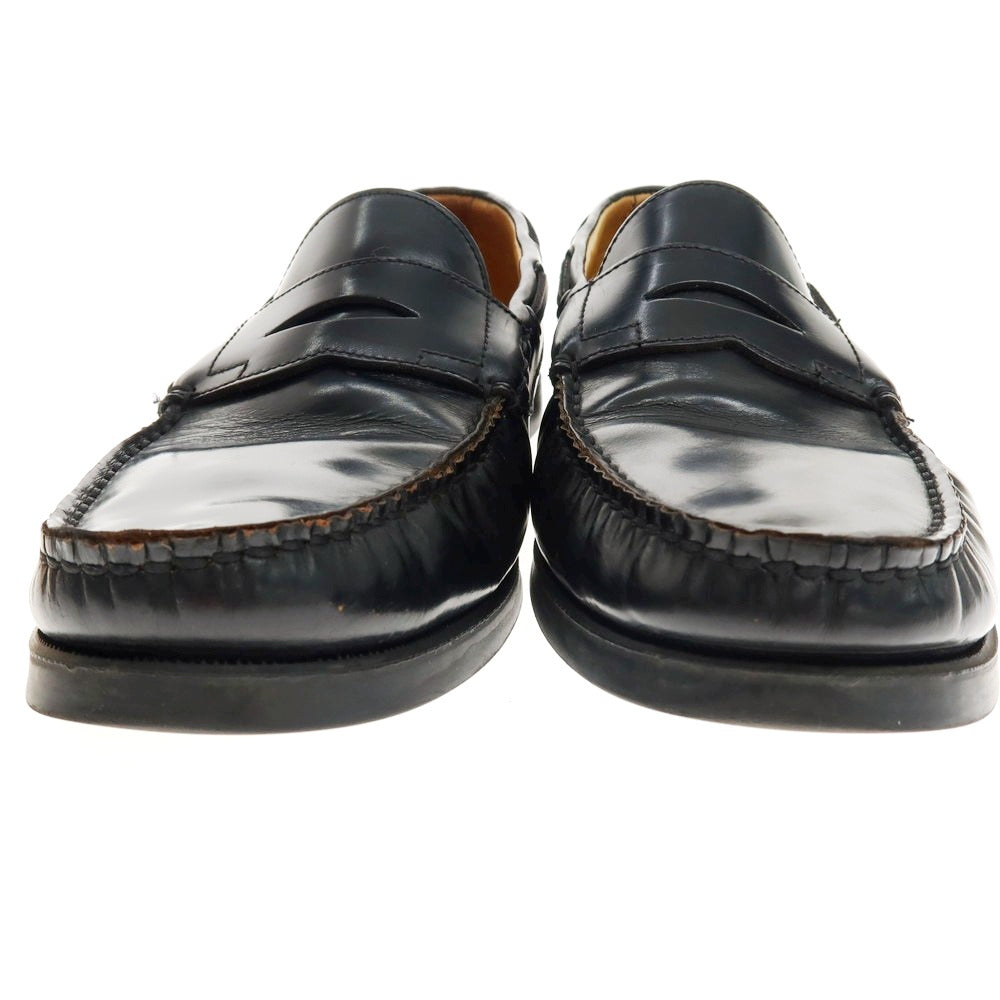 【中古】パラブーツ Paraboot BEAMS別注 CORSICA ローファー ブラック【 7 1/2 】【 状態ランクC 】【 メンズ 】