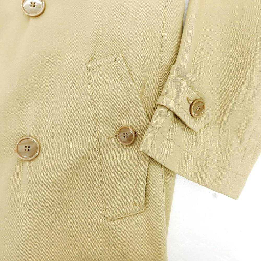 【中古】タリアトーレ TAGLIATORE ポリエステルコットン トレンチコート ベージュ【 46 】【 状態ランクB 】【 メンズ 】