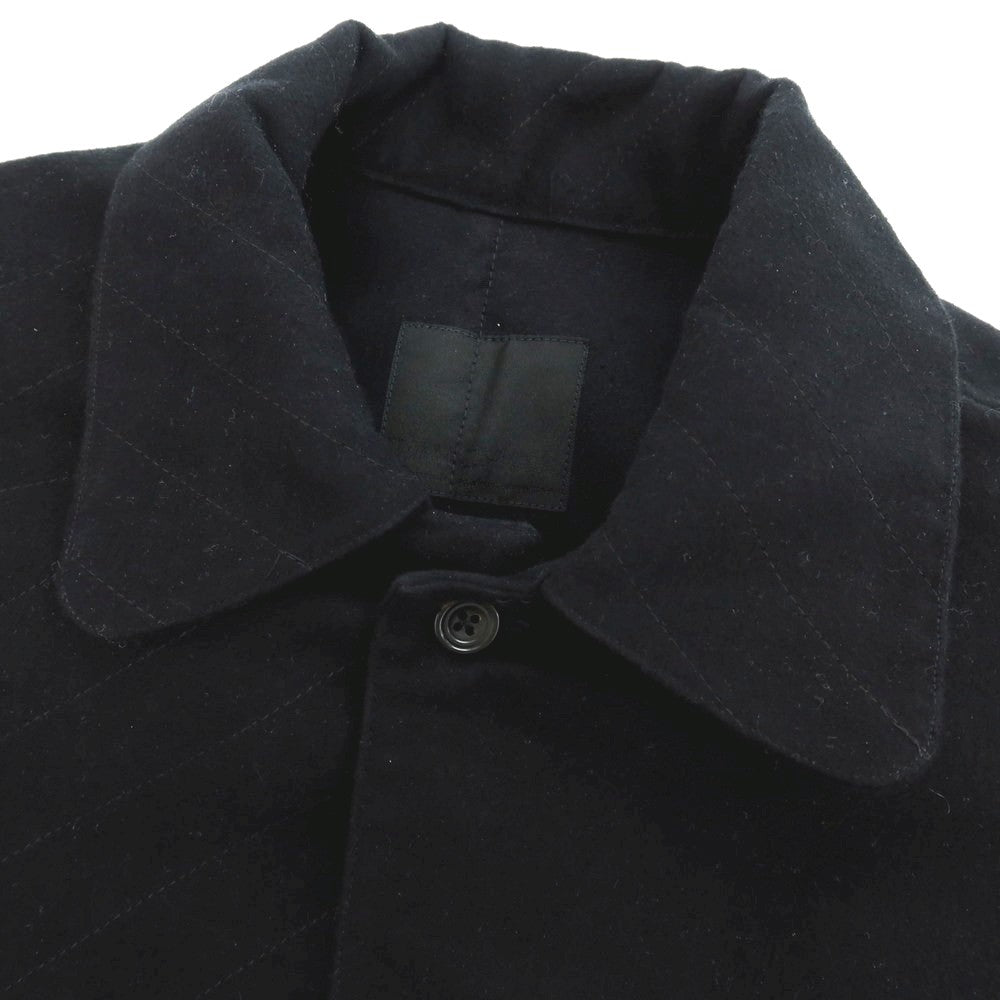 【中古】ティーマイケル T-MICHAEL コットン ラウンドカラー ロングシャツ ブラック【 M 】【 状態ランクB 】【 メンズ 】