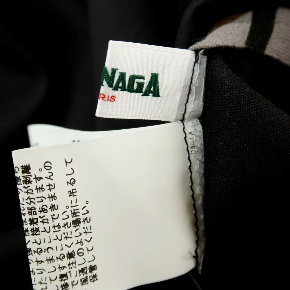 【中古】ノブナガ パリ NOBNAGA Paris リバーシブル コットン×ポリエステル ジャージー 1B カジュアルジャケット グレーxブラック【サイズM】【 状態ランクB 】【 メンズ 】