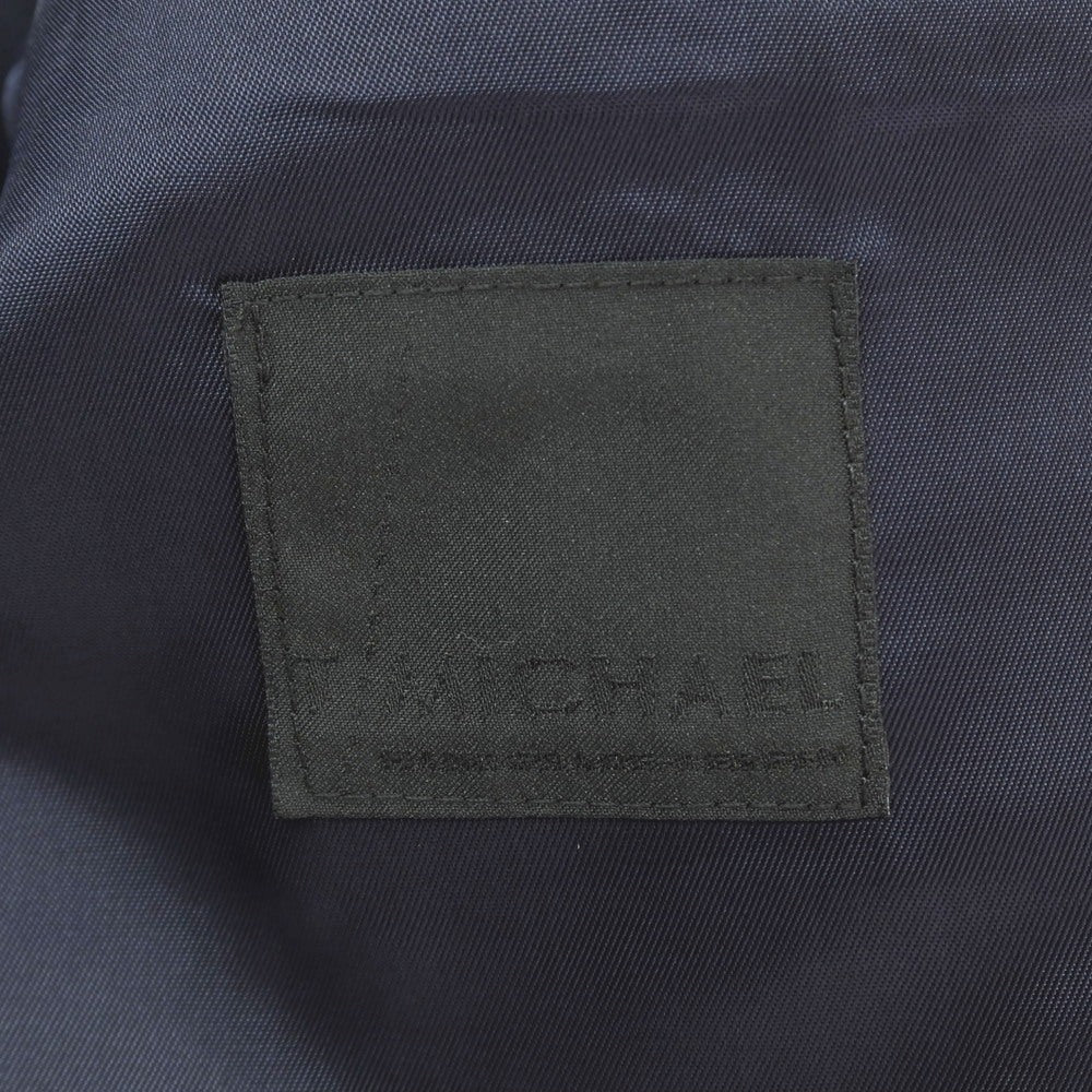 【中古】ティーマイケル T-MICHAEL LEON SHAWL リネン ヘリンボーン織り ショールカラー 1B カジュアルジャケット ブラック【サイズ48】【 状態ランクB 】【 メンズ 】