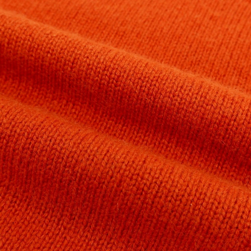 【中古】アーチフォー Arch4 カシミヤ スキッパー プルオーバーニット オレンジ【 S 】【 状態ランクB 】【 ユニセックス 】