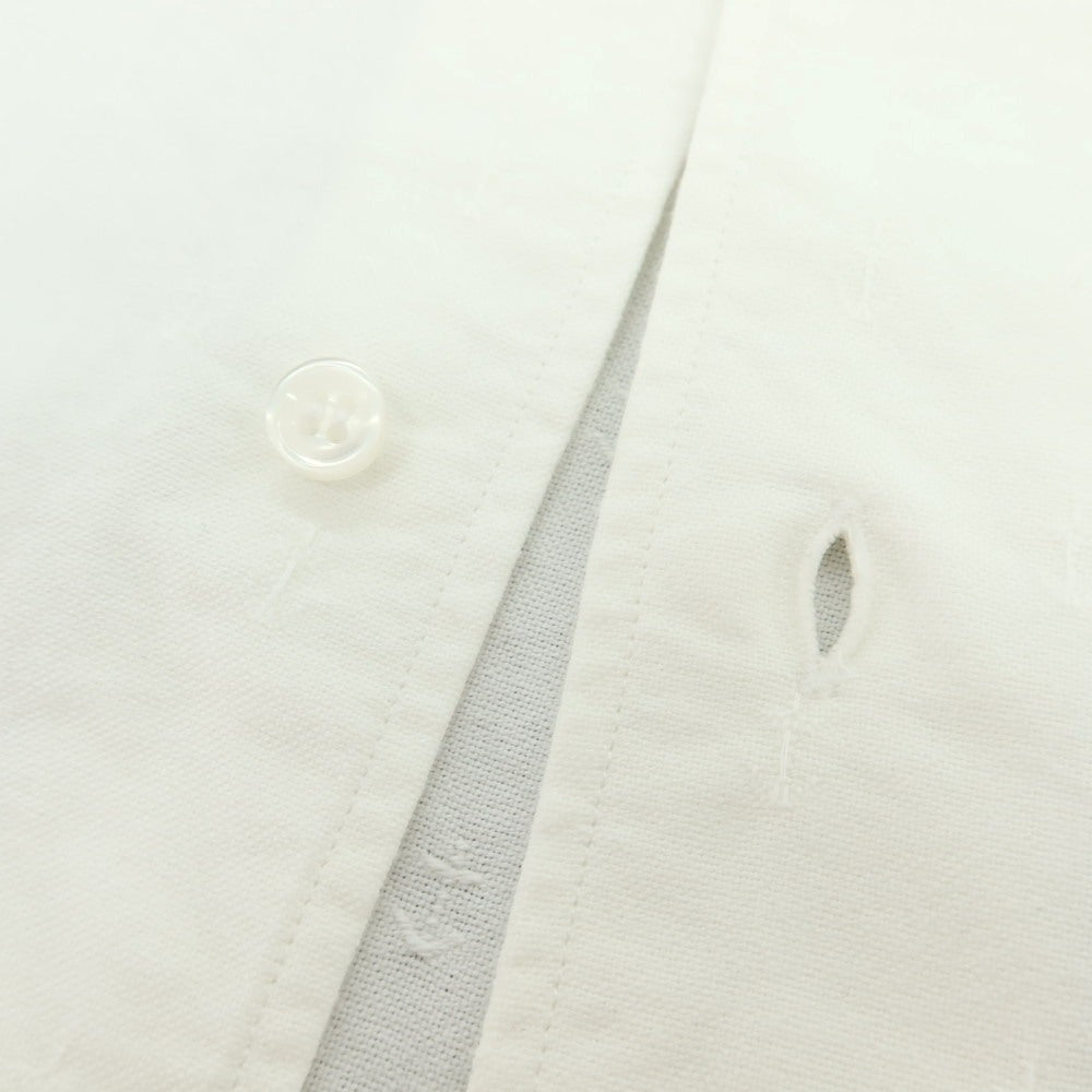 【中古】オリアン ORIAN コットン ホリゾンタルカラー カジュアルシャツ ホワイト【 37 】【 状態ランクC 】【 メンズ 】