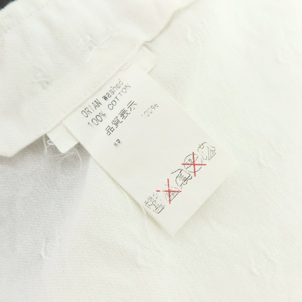 【中古】オリアン ORIAN コットン ホリゾンタルカラー カジュアルシャツ ホワイト【 37 】【 状態ランクC 】【 メンズ 】