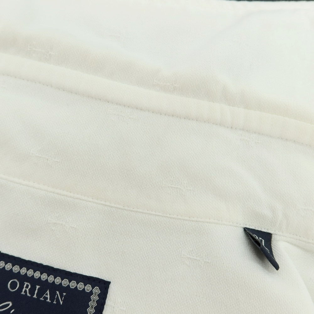 【中古】オリアン ORIAN コットン ホリゾンタルカラー カジュアルシャツ ホワイト【 37 】【 状態ランクC 】【 メンズ 】