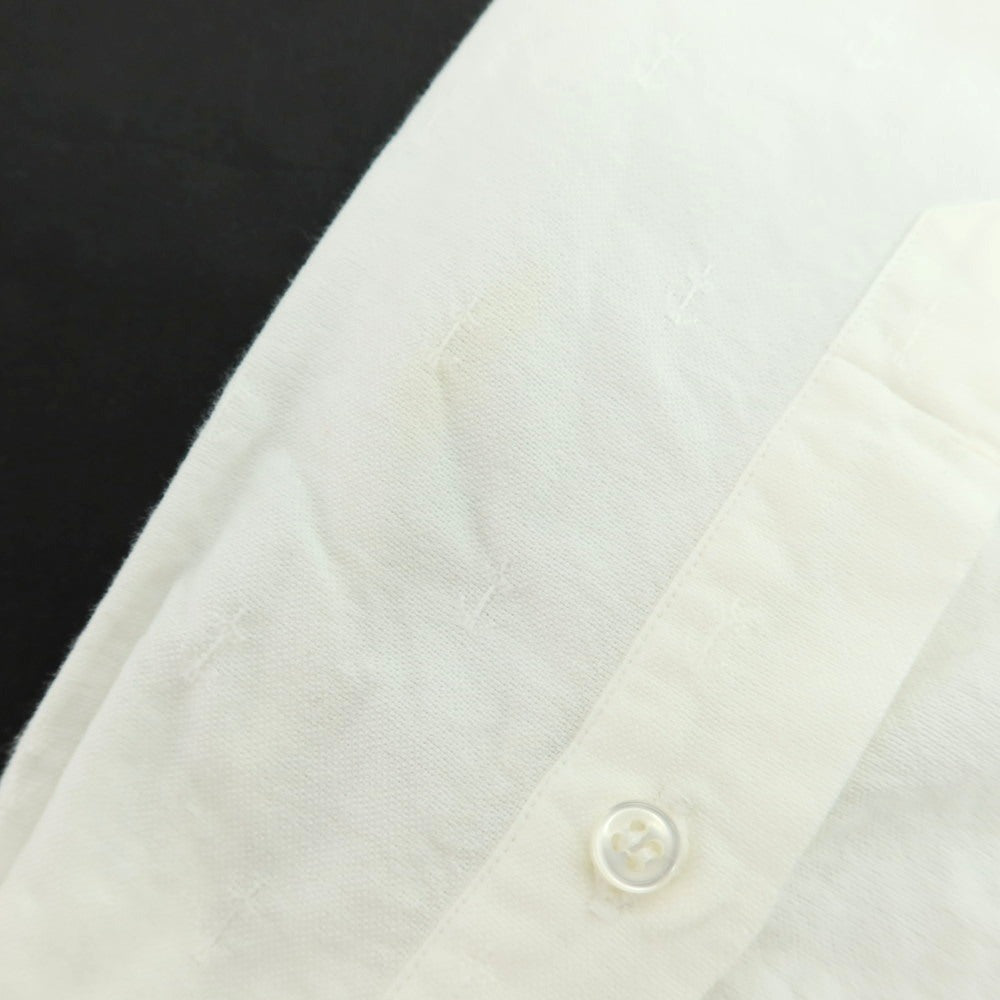 【中古】オリアン ORIAN コットン ホリゾンタルカラー カジュアルシャツ ホワイト【 37 】【 状態ランクC 】【 メンズ 】