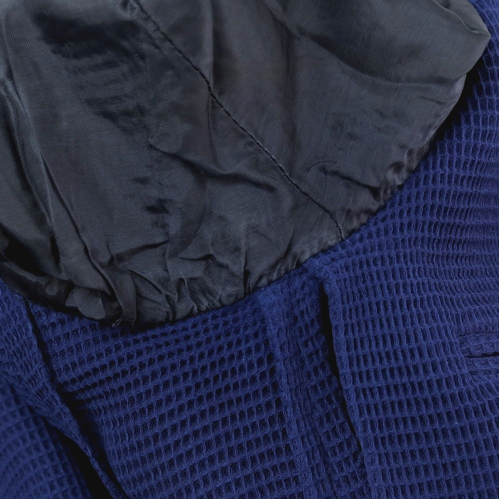 【中古】トネッロ TONELLO ウール ワッフル 2B カジュアルジャケット ネイビー【サイズ50】【 状態ランクD 】【 メンズ 】